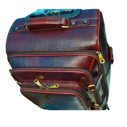 Dark Brown Cherry Trolley Bag