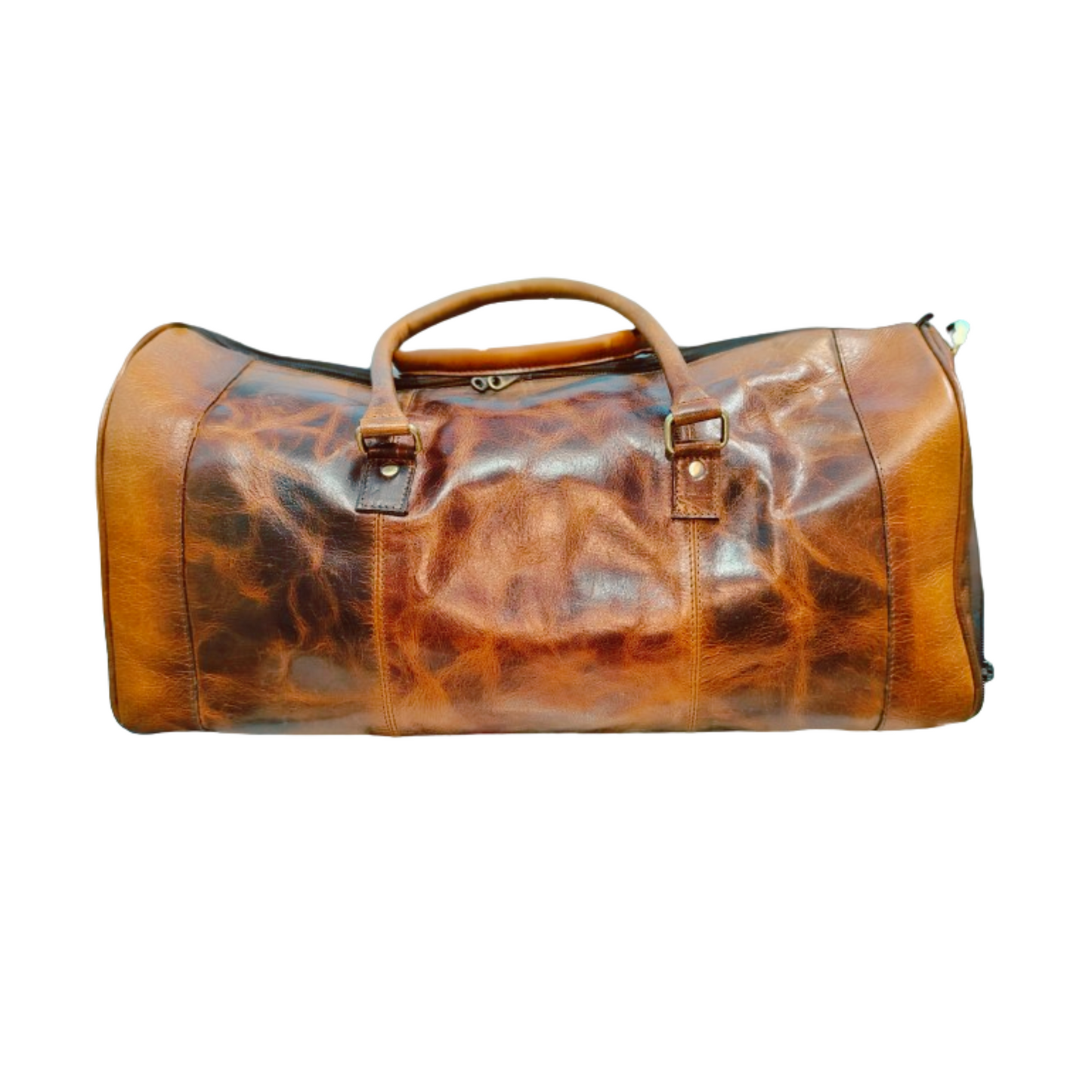 Brown premium Leather Duffel Bags